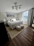 Brand new loft overlooking Crystal Lake with rooftop deck, steps from the beach!