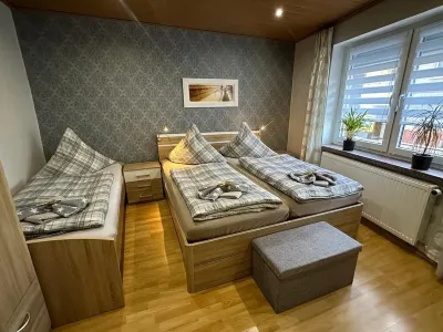 Modern vacation apartment with covered terrace Bodetal附近的飯店