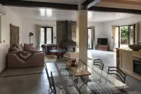 Dominique and Eric Welcome You to Their Large, Characterful Mas with Heated Swimming Pool.