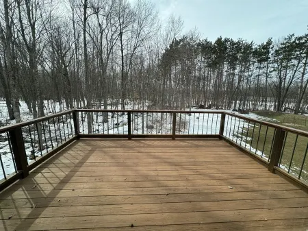 The lodge on Sand Lake. Your place to unwind and enjoy nature.