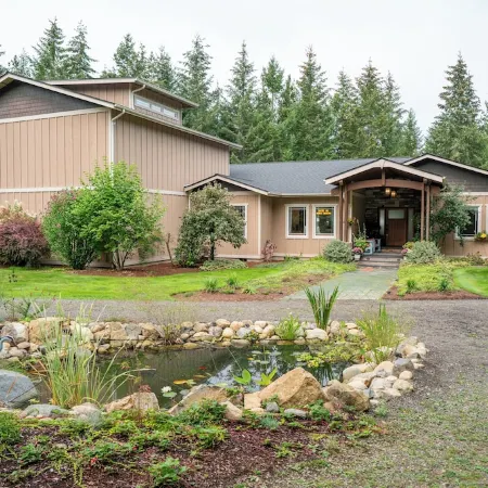 Large private retreat