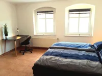 Stylish vacation apartment Zum Dorfladen Rathen in the heart of Saxon Switzerland