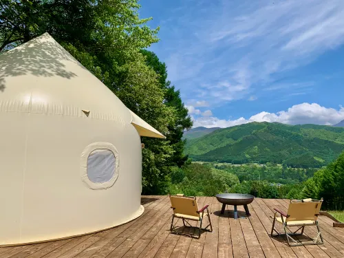 Katashina Kogen Child Lodge - غرفة مطلة على الجبل