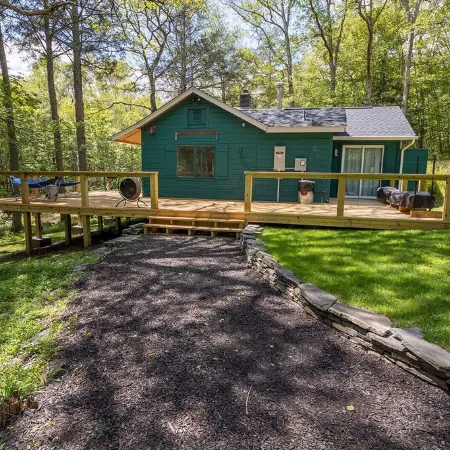 Remote Waterfall Cabin at Swiftwater Acres
