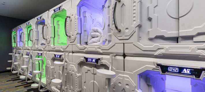 Art Seven Hostel Capsules Hotéis em Madri