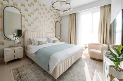 Modern & Chic 2Bedroom with Balcony Dubai Creek Hotels near Al Saad Home Dubai Nadd Al Hamar