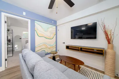 Fire Pits and Beach Chairs Await You - Charming Modern Oasis