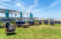 Charming Villa with Courtyard Pool and Golf Cart - Stylish Island Retreat