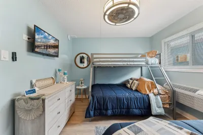 Heated Pools and Convenient Kitchenette - Stylish Coastal Haven