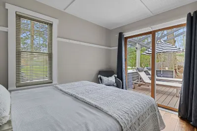 Elegant Cottage with Stone Fireplace and Sun Deck - Charming Retreat Hotels near Indiana Dunes National Park Mount Baldy