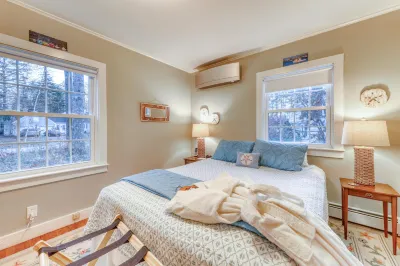 Charming home with deck, crib, yard, 5-person hot tub - 1 dog OK, walk to beach Hotels near Talbots Outlet