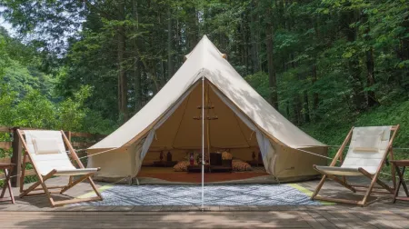 Fureaihiroba Glamping Отели в г. Ниситама