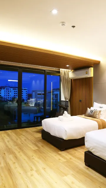 ห้องดีลักซ์ เตียงแฝด