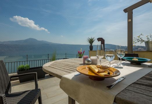 조식 테라스 전경