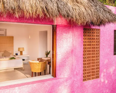 Playa Rosa Bungalows Hoteles en La Huerta