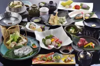 Hotel Seiryu Japanese Spa Inn with Spectacular View in Osaka - فطور