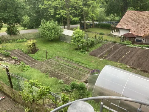 To stay on HeuBergeRaum