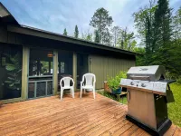 Moss Creek Cabin in the woods on Madeline Island