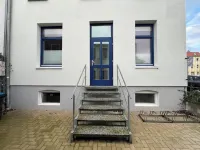 Design oasis for 3 with a view of Wismar harbor