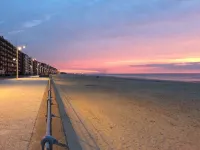 Sun-oriented studio Sint-Idesbald with beautiful sea view