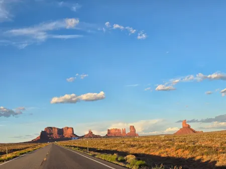 Take in the red rock views right off Highway 163 in newly built off-grid cabins!