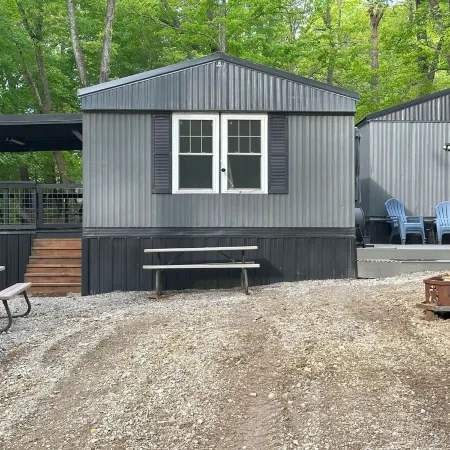 Kentucky Lake 3-bed Mobile Home Cabins - shared dock access WiFi, & Bald eagles!