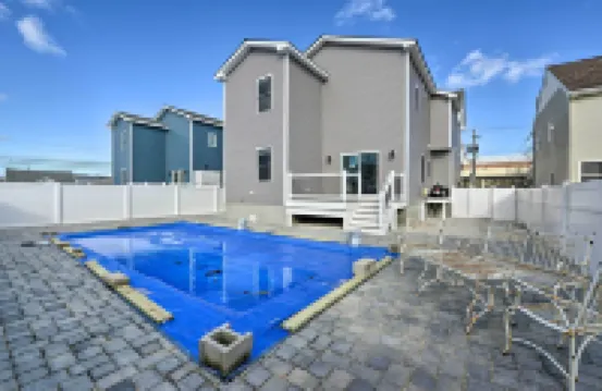 新建的北野木住宅，有私人游泳池