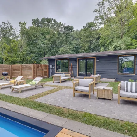 Riverfront Appleton Home with Pool and Boat Dock!