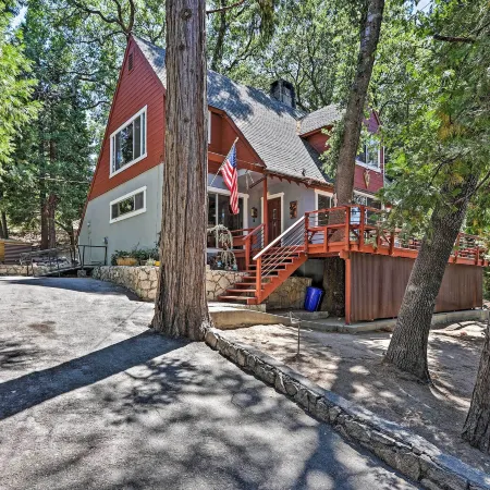 Expansive Retreat w/ Deck, Game Room & Lake Views!