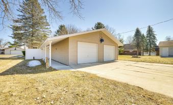 Deck and Scenic Views Lakefront Cottage in Hale!