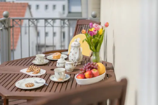 Apartment Strandpromenade - 1st row by the sea incl. beach chair