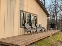 Emily Channel Cabin on the water with ATV trail access from your doorstep! Hotels in Emily