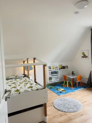 Pool, sauna, fireplace and views of the countryside