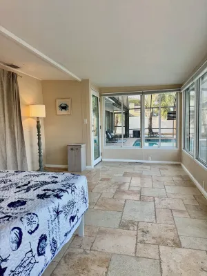 Oceanside Paradise with Heated Pool and Boat Lift on the Ocean! Near Anna Maria!