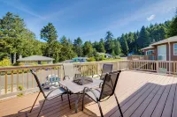 Modern Arch Cape Home Ocean View, Steps to Beach! - spa