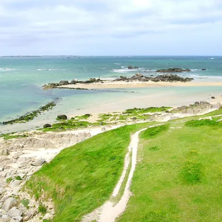 Fisherman's House in Brittany by the Sea