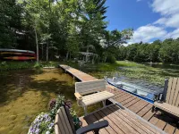 Private Dock and Rowboat on Scenic Lake - Charming Tranquil Retreat