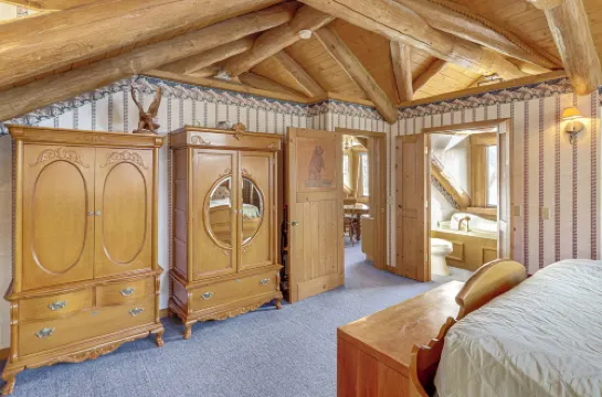距離煉獄度假村5英里，山景家庭小屋！