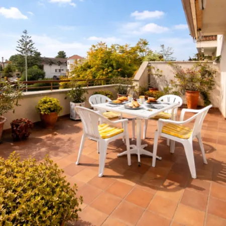 Charming Sitges Apartment with Shared Pool & City Views