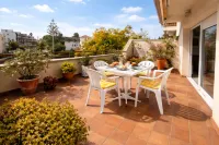 Charming Sitges Apartment with Shared Pool & City Views