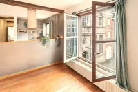 Old Town Lodge Antwerp Apartment - vasca da bagno