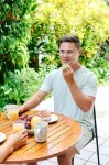 Oasis Hotel Waikiki - sarapan