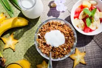 Tortuga Lodge - breakfast