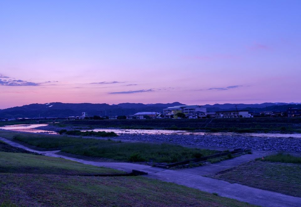 Hananoki River Terrace 객실 뷰