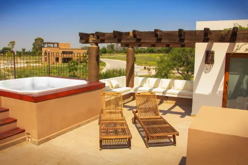 Serene Oasis in San Miguel de Allende 6-Bedroom Villa with Hot Tub