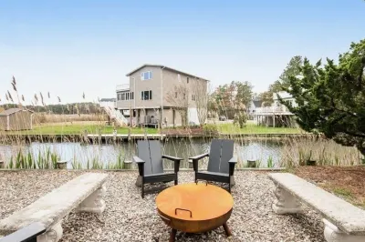 Waterfront Bethany Beach Retreat - Minutes to Beach