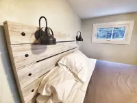 The bungalow @ T. Spex Eyewear is a cozy, convenient stay in Canandaigua!