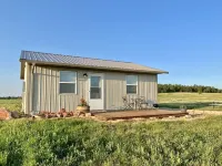 Serene country setting with views of the Black Hills.