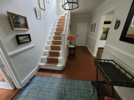 Cosy and warm old school country house surrounded by countryside and walks