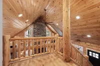 Cabin In the Pines, On Snowmobile Trail